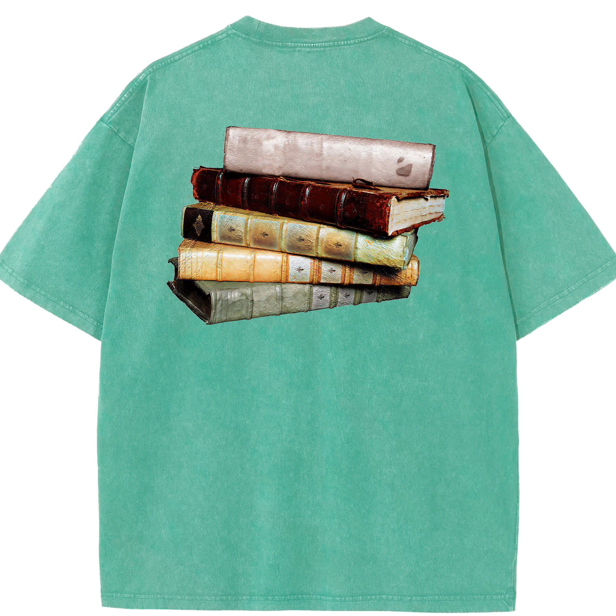 （画像用） Harry Potter ハリー・ポッターシリーズ 綿100% ヴィンテージ風 半袖Tシャツ（背面プリント）